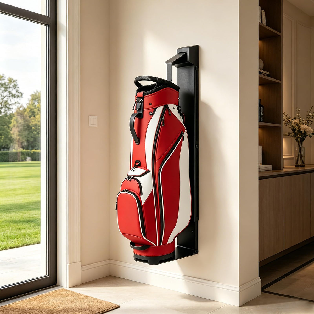 KEEYOYOBE sturdy steel garage hanger protecting clubs during storage