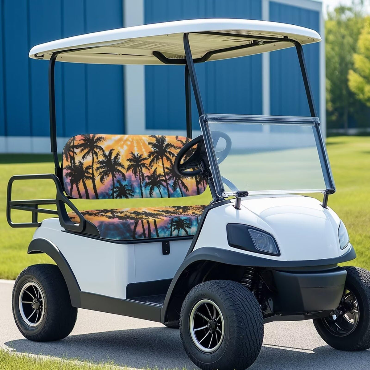 KEIAHUAN breathable golf seat cover keeps you cool on hot days.