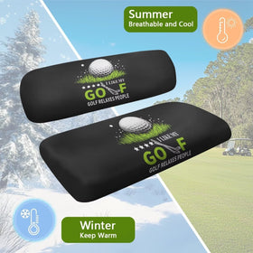 KEIAHUAN golf cart seat cover is machine washable for simple cleaning.