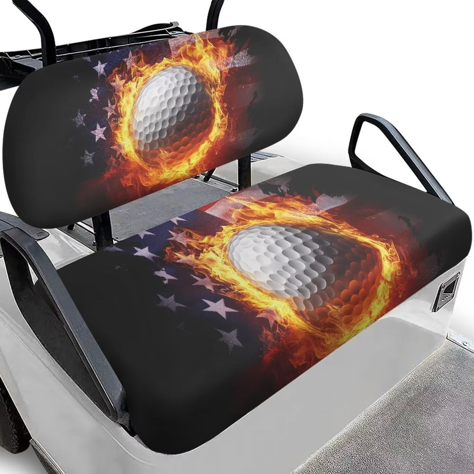 KEIAHUAN USA flag front seat cover protects and adds style