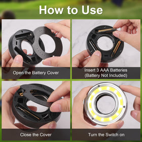 Keilend golf hole lights compact dimensions fit standard holes.