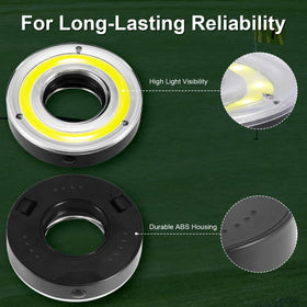Keilend golf hole lights night reading support in-dark visibility outdoors.