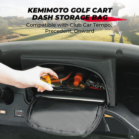 KEMIMOTO 1680D waterproof fabric protects items inside the bag.