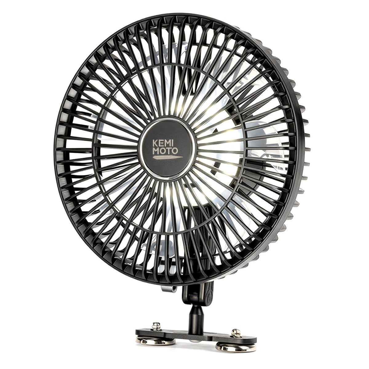 KEMIMOTO 8-inch fan head delivers strong airflow for cooling on the golf course.