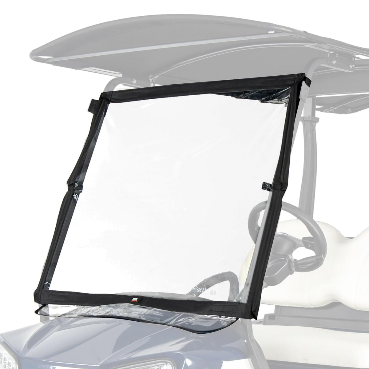 KEMIMOTO all season protection on carts during rain or wind.