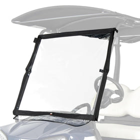 KEMIMOTO all season protection on carts during rain or wind.