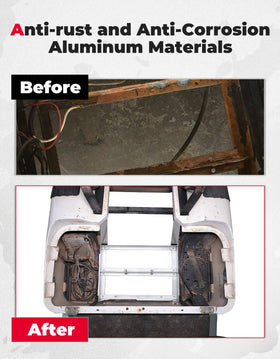 KEMIMOTO aluminum detail highlights corrosion resistance and durability.