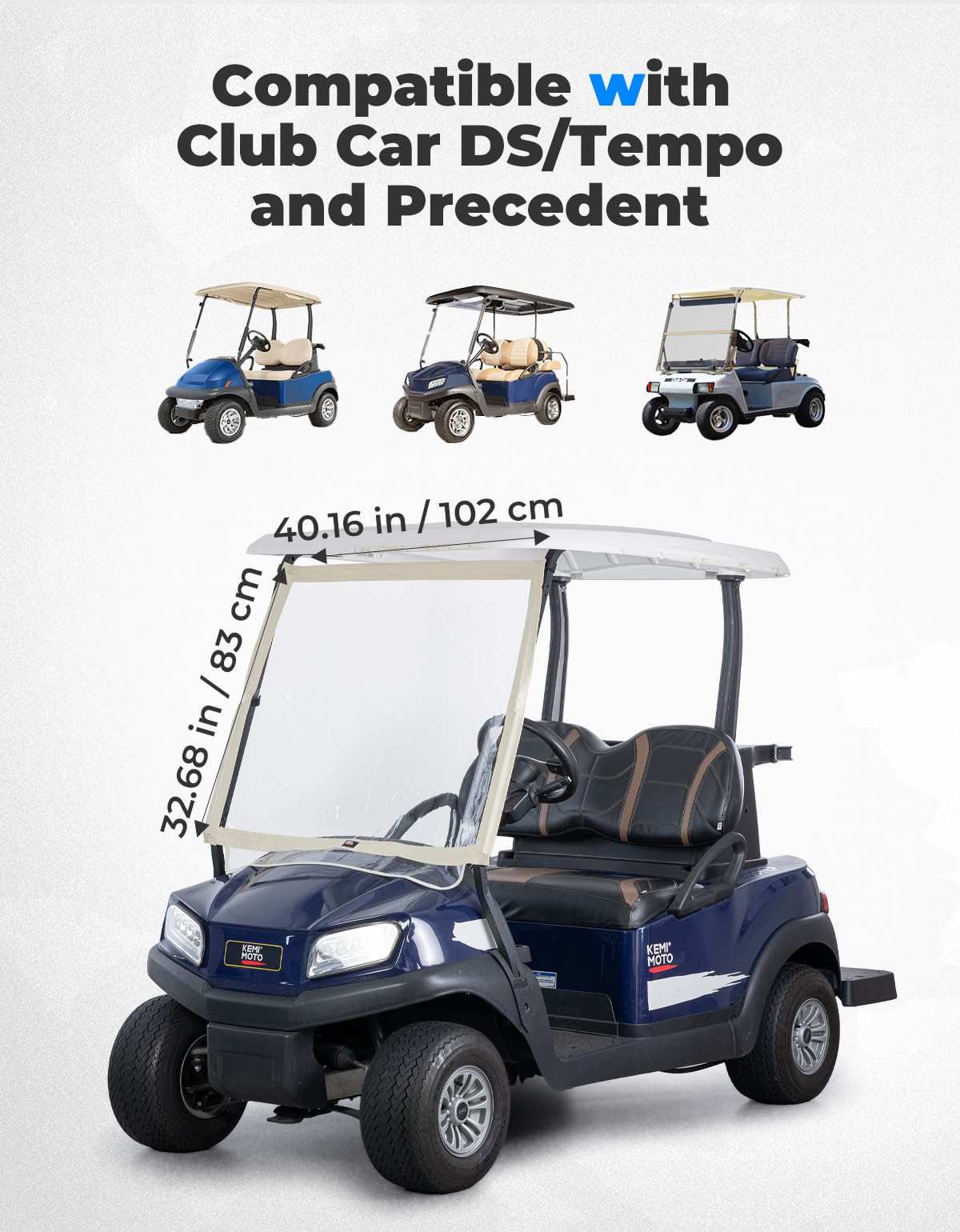 Kemimoto compatible with Club Car DS Tempo Precedent models