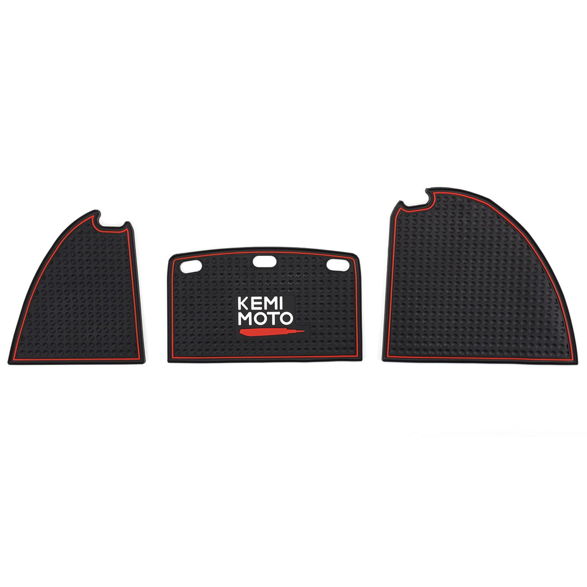 Kemimoto dash mats dirt-resistant surface keeps the dash clean and protected.