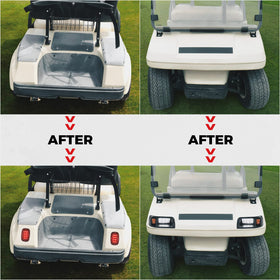 KEMIMOTO Deluxe DS taillights enhance rear signaling for safer backing and parking.