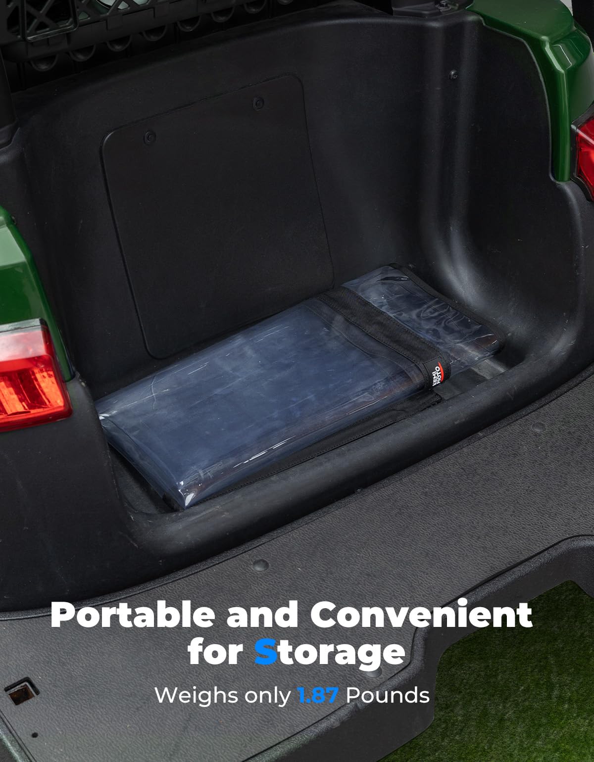 KEMIMOTO folded windshield compact storage