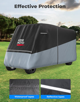 KEMIMOTO reflective stripe enhances nighttime visibility and safety.