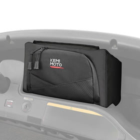 KEMIMOTO dash storage bag on center console for easy organization.