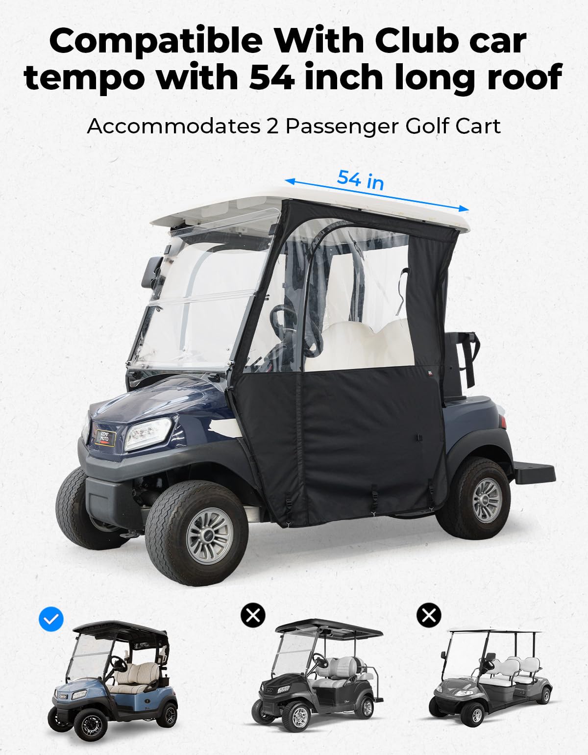 KEMIMOTO aluminum frame offers sturdy, lightweight support