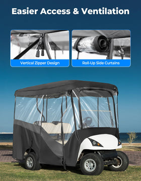 KEMIMOTO enclosure features mirror cutouts and tail light window for safer road use