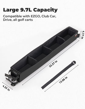 KEMIMOTO large 9.7L capacity keeps essentials within reach.