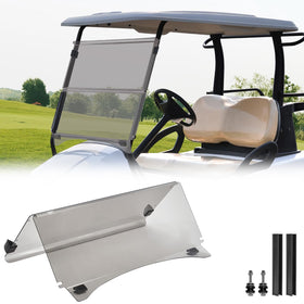 KEMIMOTO golf cart windshield for Club Car Precedent, clear view and UV protection.