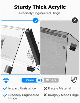 KEMIMOTO quick-install image shows tool-free mounting for fast setup