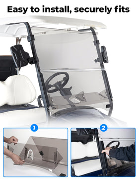 KEMIMOTO easy-install with included hardware for fast setup.