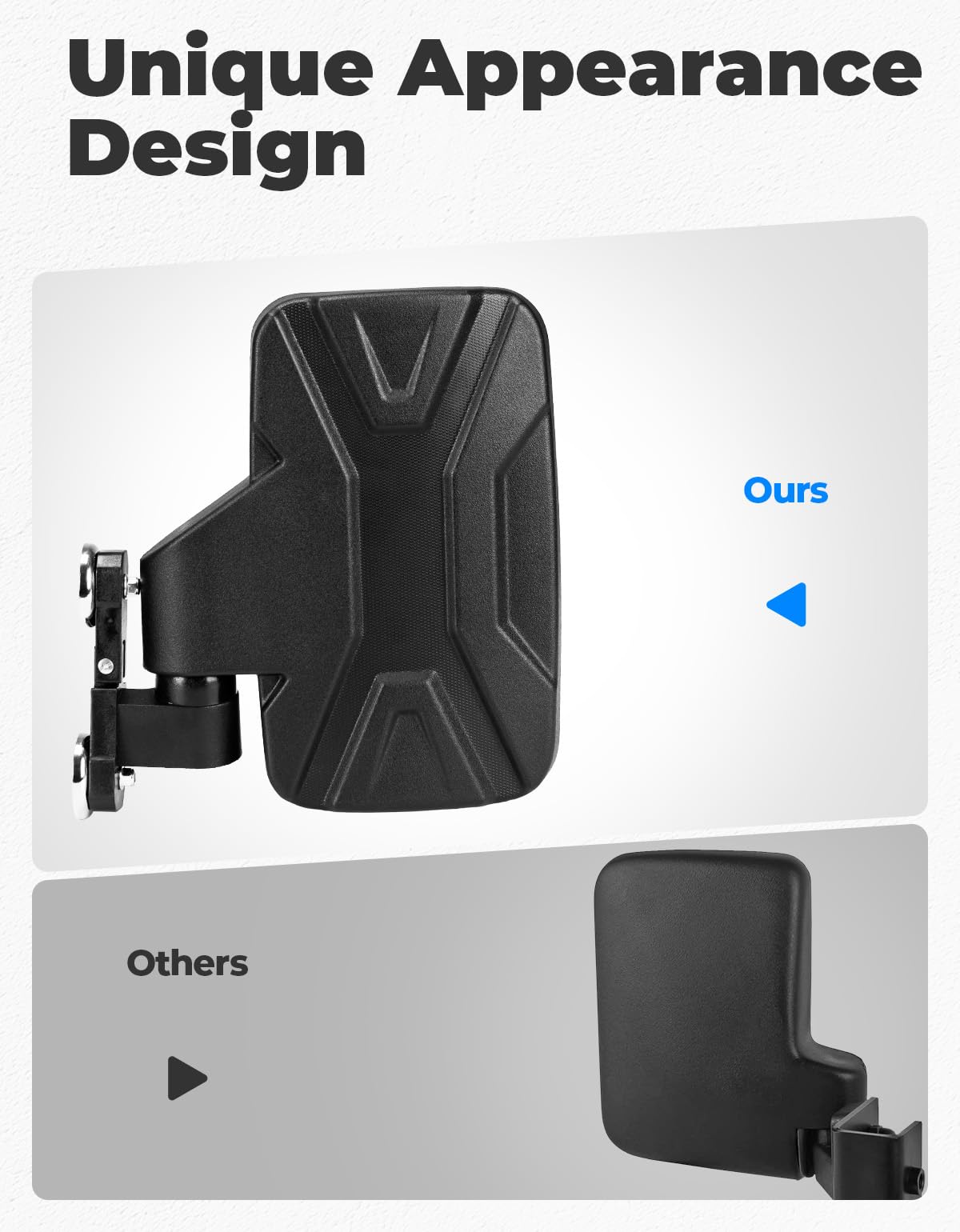 KEMIMOTO high-impact ABS construction withstands weather and daily use