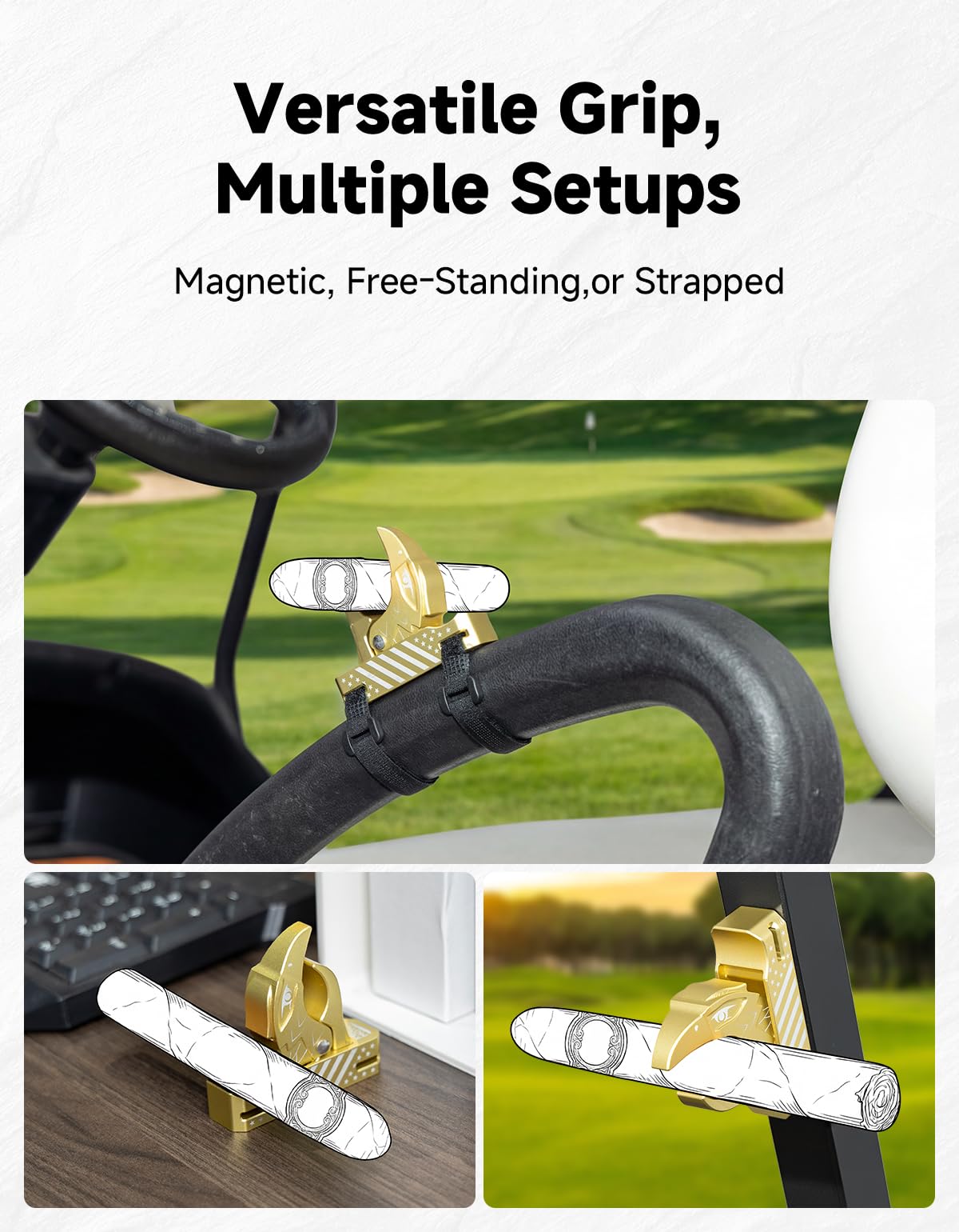 KEMIMOTO holder mounted on a boat or deck keeps valuables within reach.