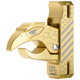 KEMIMOTO Magnetic Holder on a golf cart rail for secure, quick-access essentials.