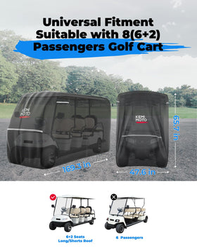 Compact storage bag keeps the cover neatly organized when not in use.