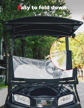 KEMIMOTO two stage fold design for versatile all season use.
