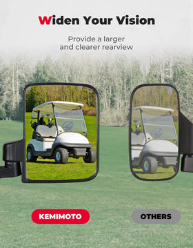 KEMIMOTO universal square rail fit for 0.75-1.25 inch tubes.