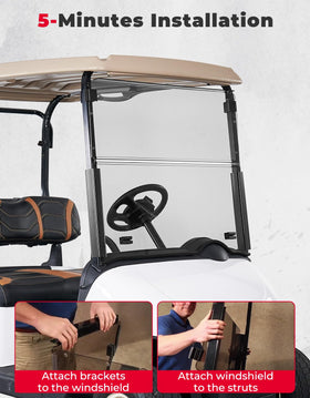 KEMIMOTO anti-glare and UV features ease long daytime drives.
