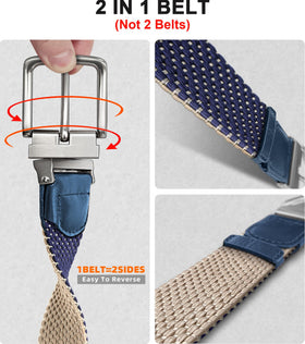 KEMISANT belt 2-in-1 design offers quick color switching.