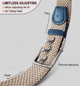 KEMISANT beige belt pairs with casual and formal looks.