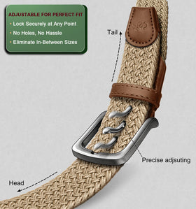 KEMISANT belt nylon mix fabric detail emphasizes durability and long wear