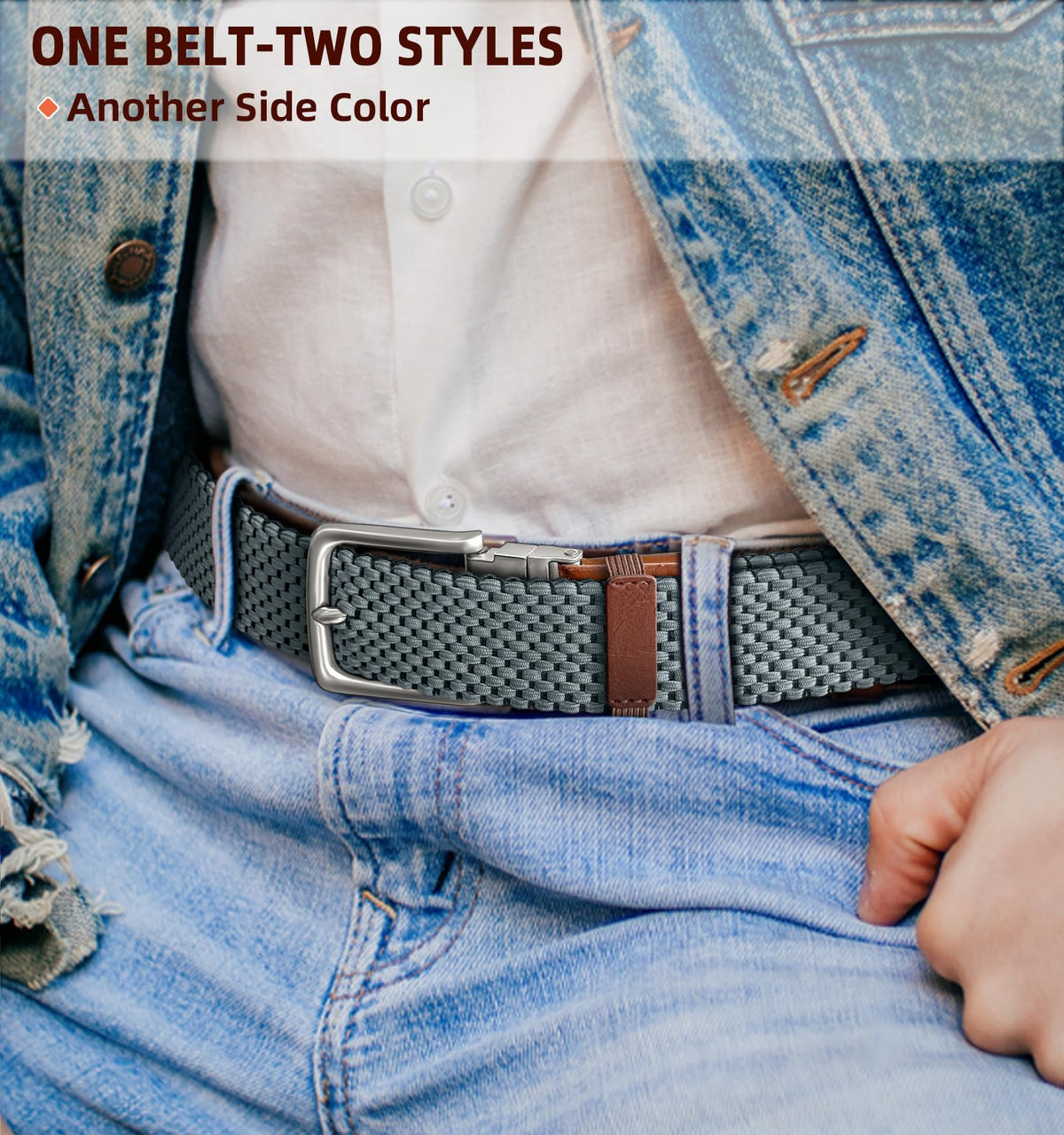 KEMISANT stretch nylon strap highlight flexible fit