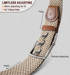 KEMISANT stretchable nylon strap demonstrating flexible fit
