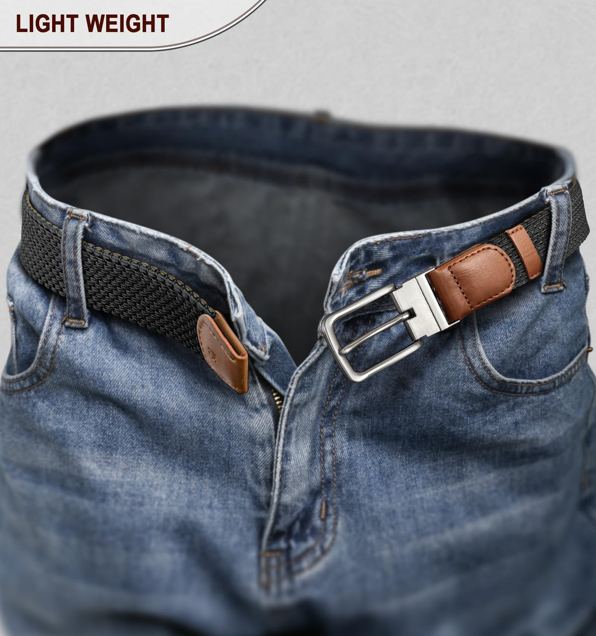 KEMISANT belt width 1-3-8 inch fits many outfits