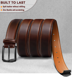 KEMISANT belt buckle closeup—sturdy closure ensures reliable wear through the day.