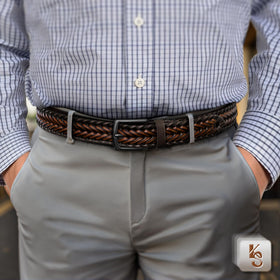KEMISANT lightweight composite fiber belt delivers comfortable wear.