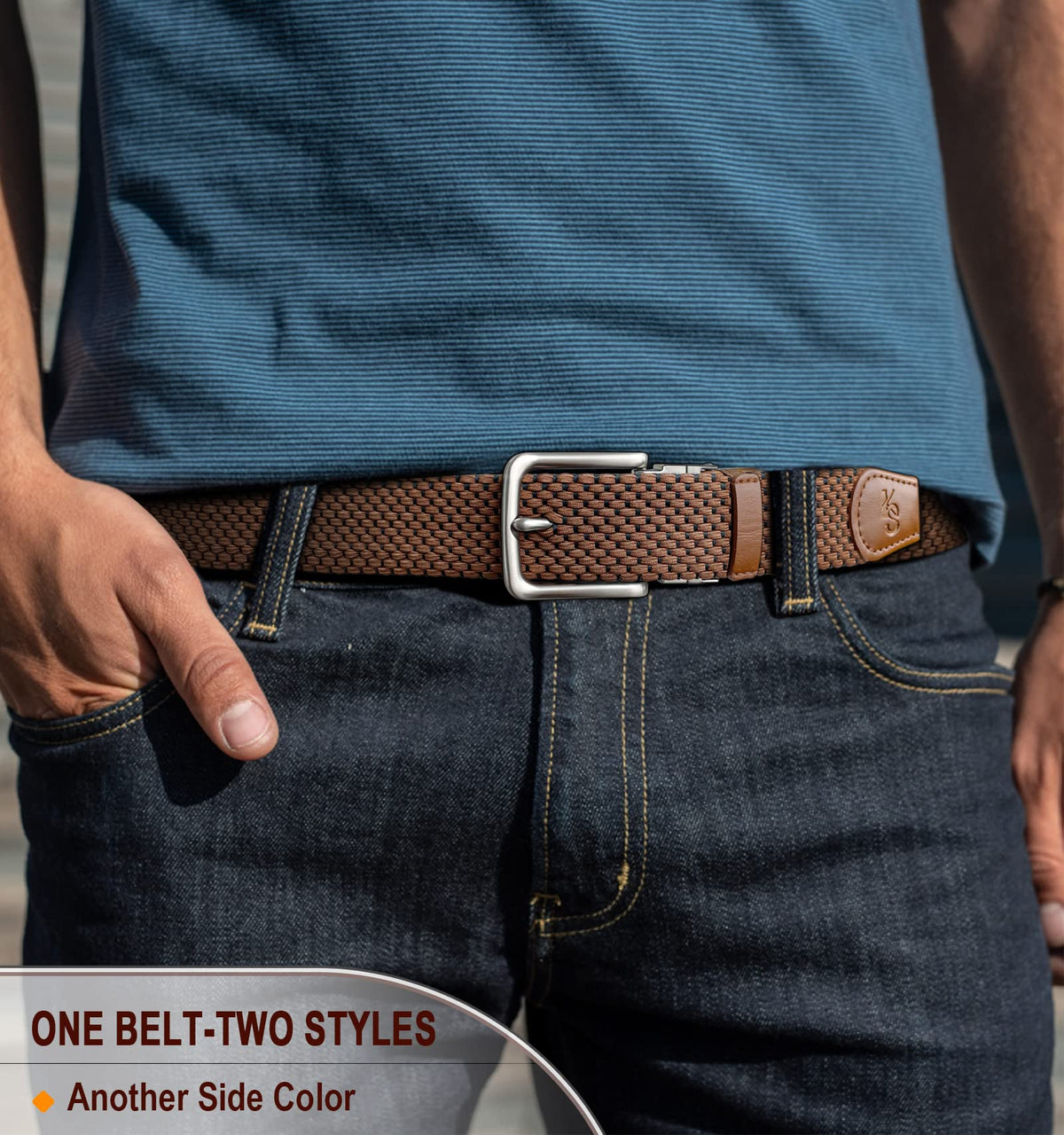 KEMISANT nylon stretch strap highlighting lightweight comfort during wear.
