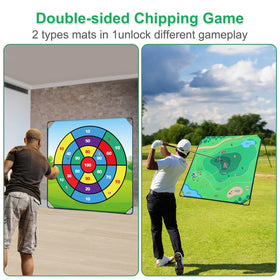 KEMLDIVS golf chipping game balls ready for scoring rounds