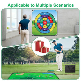 KEMLDIVS outdoor indoor use supports versatile backyard golf fun