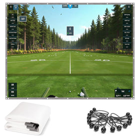 Keoltuo Golf Impact Screen with thickened 3D air mesh for durable indoor practice.