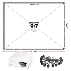 Keoltuo golf screen edge grommets reinforce long-lasting installation