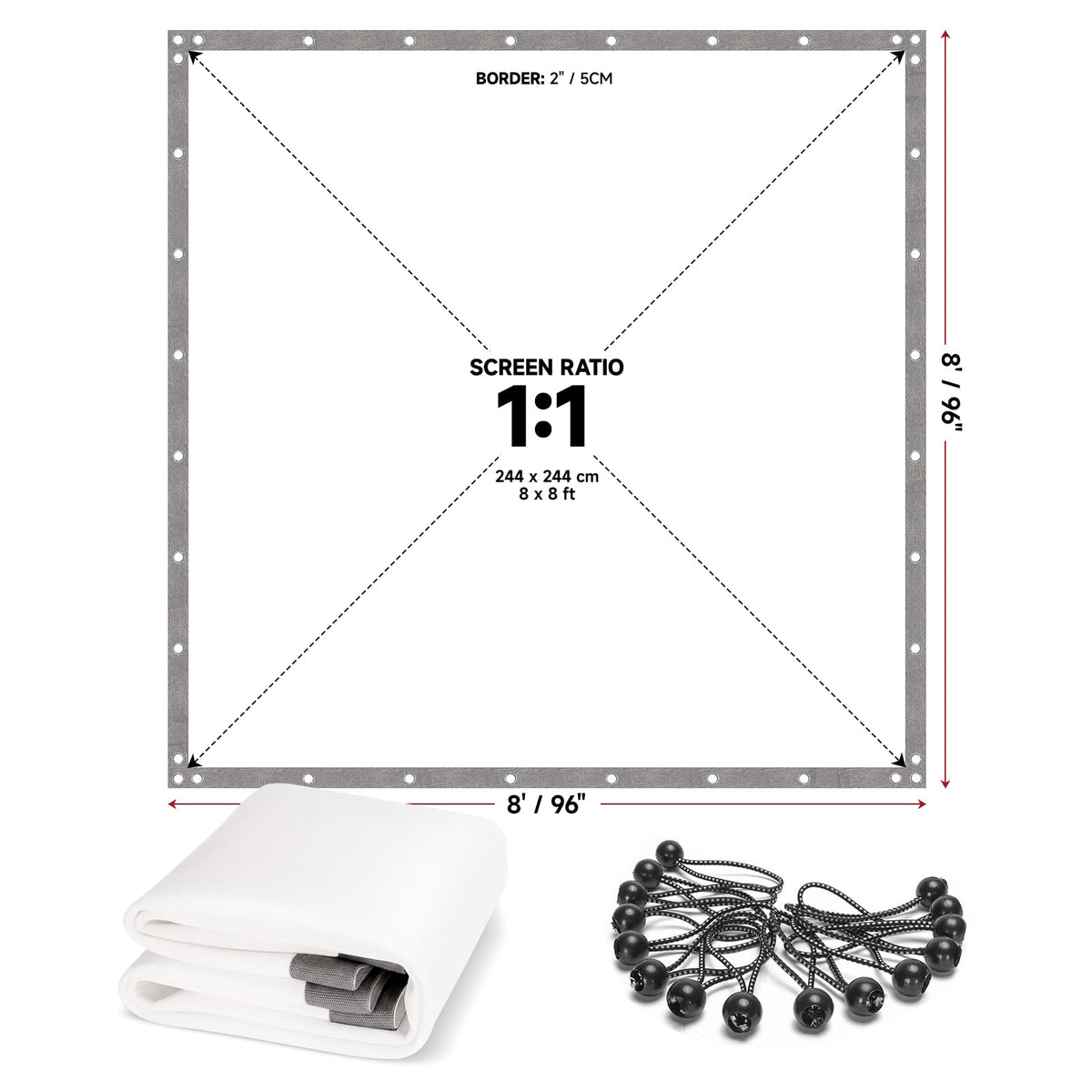 Keoltuo stainless-steel grommets reinforce screen edges for longevity