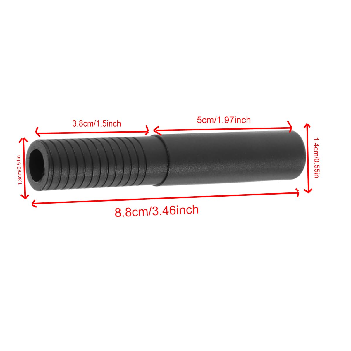 Kepoda steel shaft extension rod 50 mm effective length for precise adjustments
