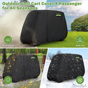 KERANTY 4-passenger cover soft cotton liner protects finish