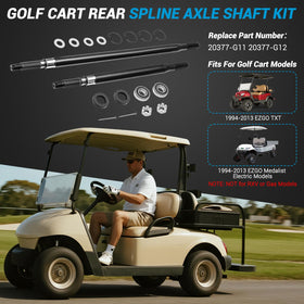 KerioLee EZGO rear axle passenger-side shaft ensures reliable torque.