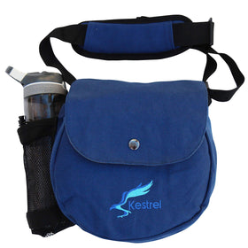 Kestrel disc golf bag holding 6-10 discs for on-course versatility