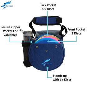 Kestrel bag showing bottle holder for hydration during rounds