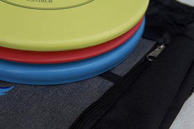 Kestrel bag with multiple pockets for discs and accessories